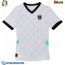 Fotballdrakt Dame Østerrike Bortedrakt EM 2024 Kortermet